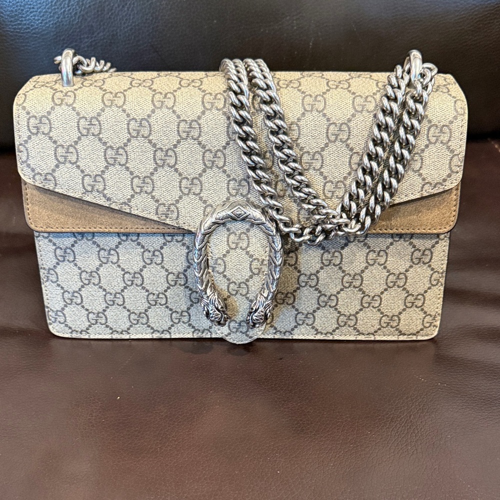 Dionysus leather bag Large